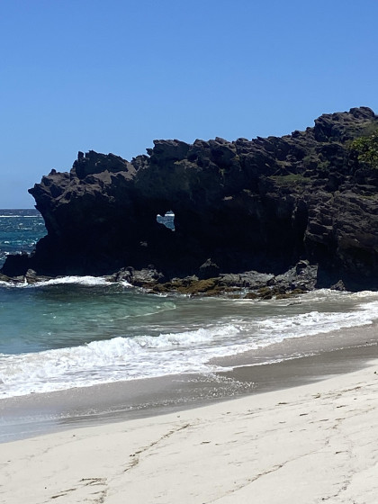 Le célèbre coeur de l'Anse Grosse Roche