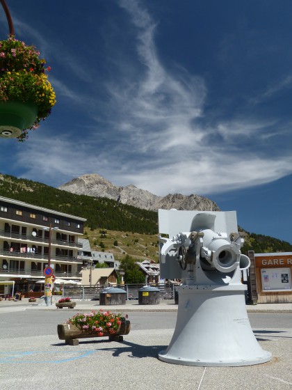 Le Chaberton et le canon