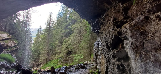 Le chalet du plan par le pas du Roc