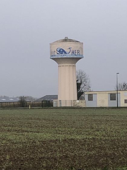 Le château d\'eau de Luc-sur-Mer