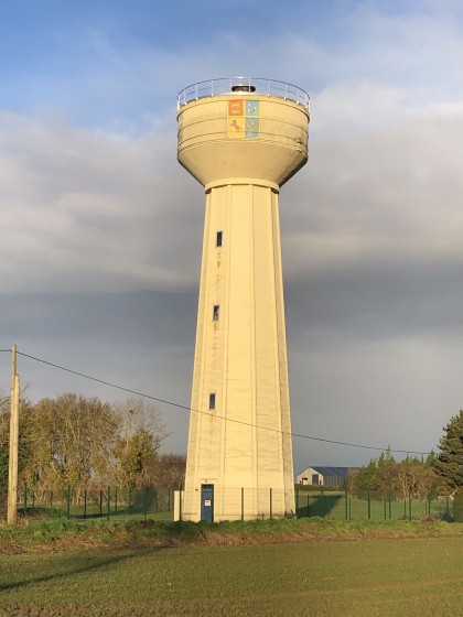 Le château d'eau de Sannerville