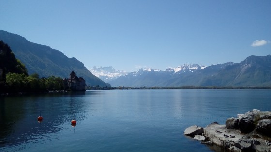 Le Ch&acirc;teau de Chillon et les Dents du Midi