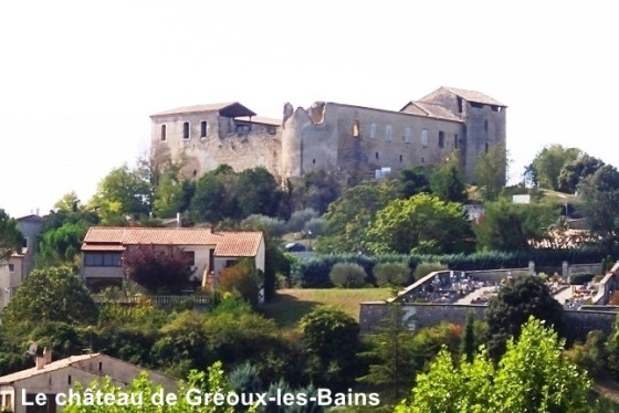 Le château de Gréoux-les-Baims