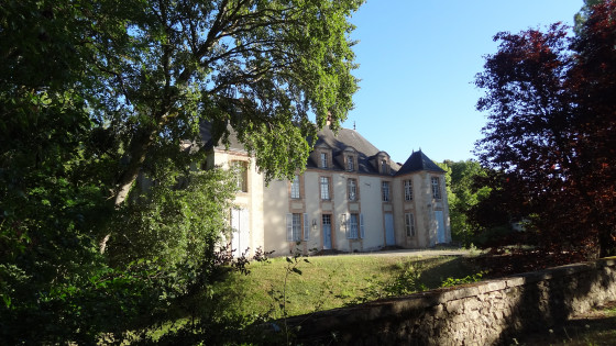 Le château de la Luzerne à Chambon-la-Forêt