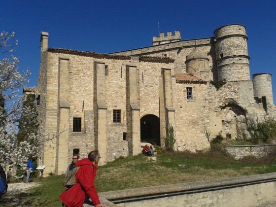 Le château du Barroux
