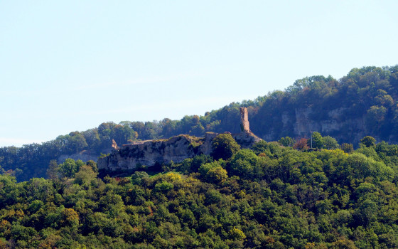 Le château-fort de Montfaucon
