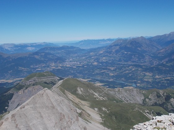 Le Châtel vu depuis le  Malpasset