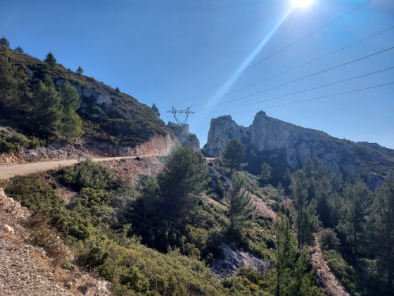 Le chemin du vallon de la galère
