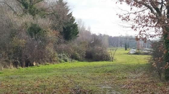 Le chemin le long du Maudinat