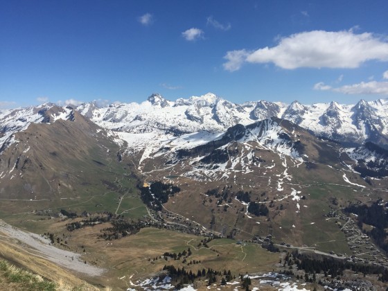 Le Chinaillon depuis l\'Aiguille Verte