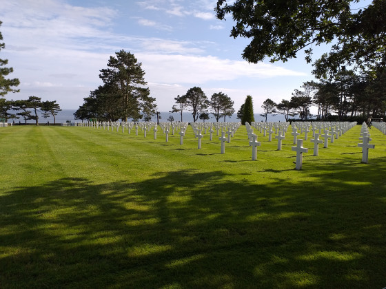 Le cimeti&egrave;re am&eacute;ricain