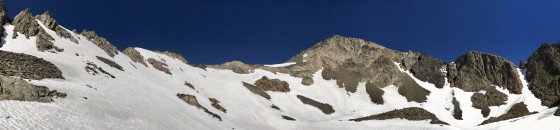 Le Col de l\'Amiante et le Rocher Blanc