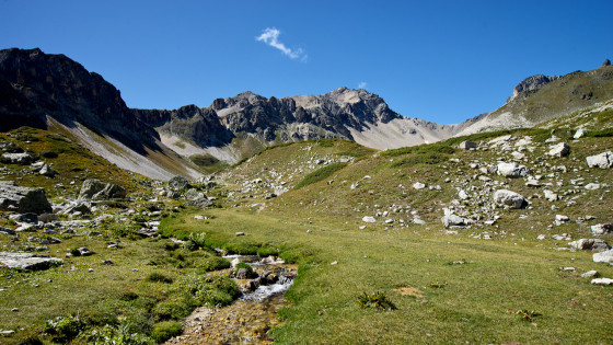 Le Col du Peyron, sous le Mont Thabor