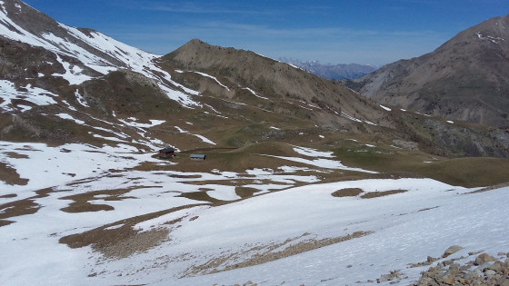 Le font du vallon et la ferme d\'estive