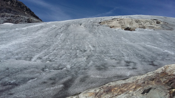 Le glacier de l\'Arpont