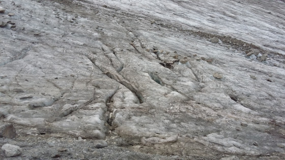 Le glacier de Gebroulaz