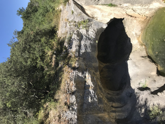 Le Gour de la Pompe à sec...