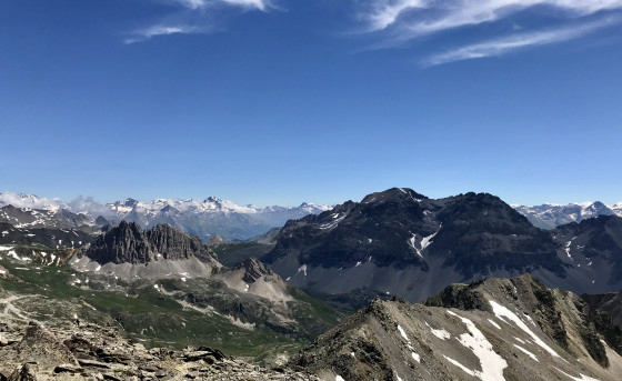 Le Grand et Petit Séru depuis le Pic du Lac Blanc