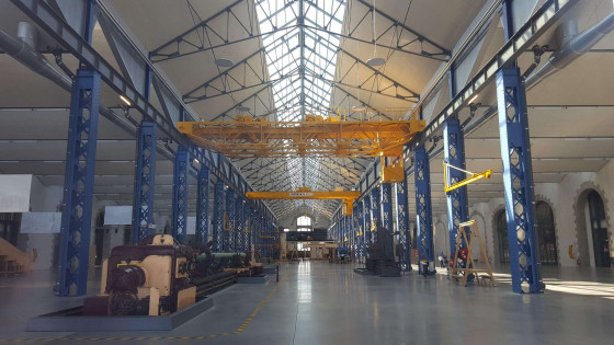 Le grand Hall dans Les Capucins