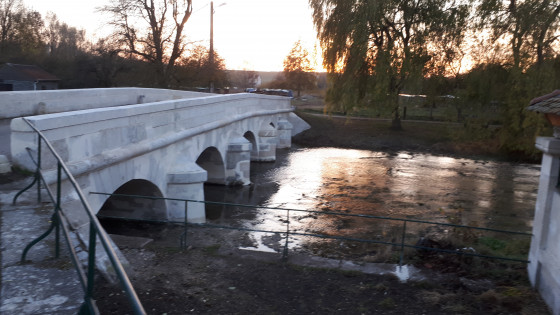 Le grand pont sur l'Ornain