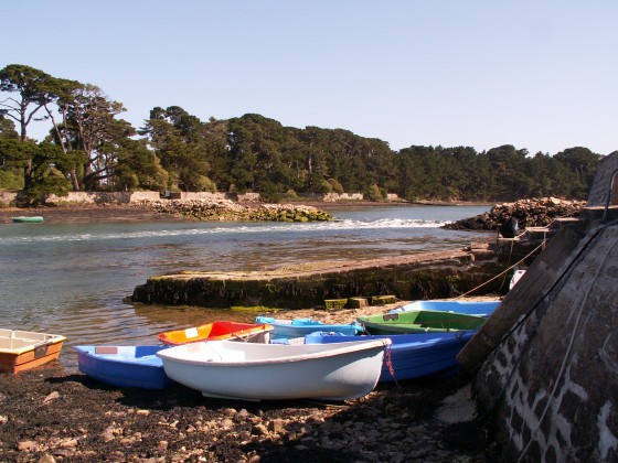 le gué de l'Île Berder