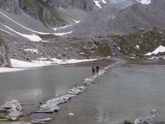 Le gué du lac des vaches