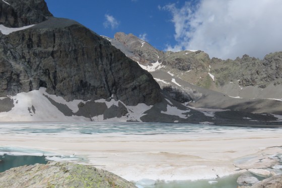 Le lac au 1er juillet 2016