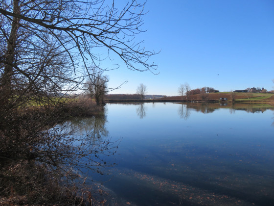 Le lac avant Janicardel