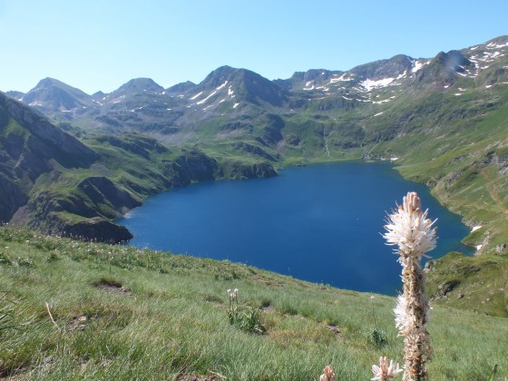 Le lac bleu