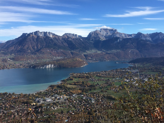 Le lac d'Annecy