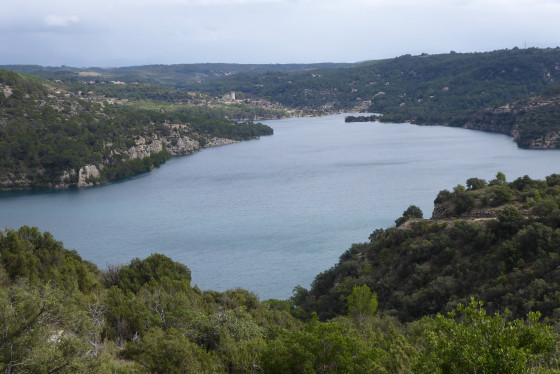 Le lac d\'Esparron