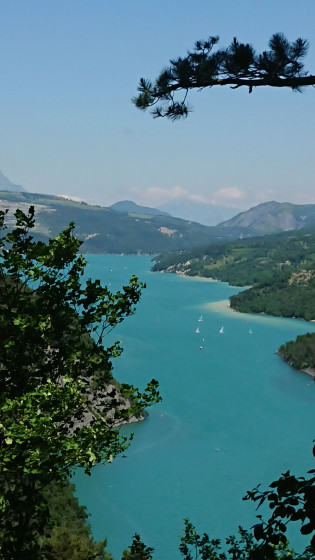 Le lac de Monteynard