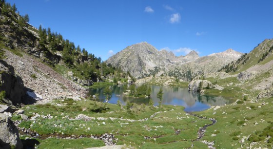 Le lac de Trécolpas