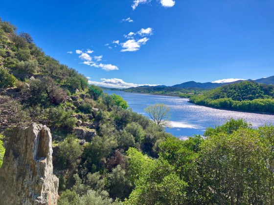 Le lac de Vinça