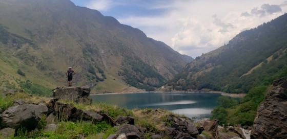 le lac depuis la cascade