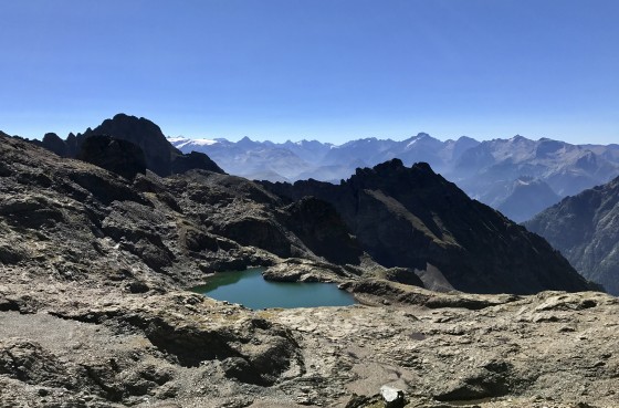 Le Lac du Bœuf et la Grande Lance d\'Allemont