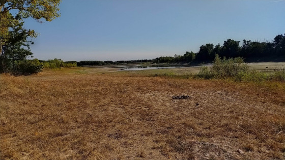 le lac en été