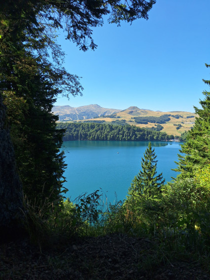 Le lac Pavin et Super Besse