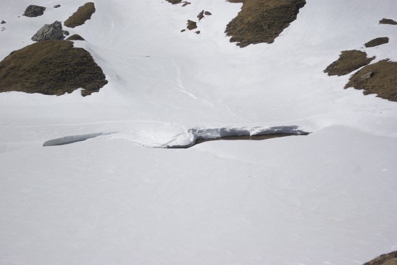 Le Lac sous la neige