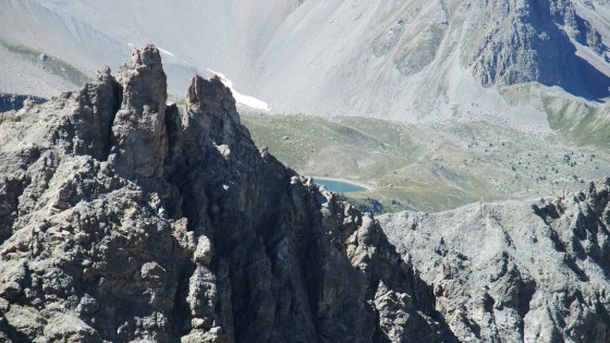 Le Lac St Anne vu du Col