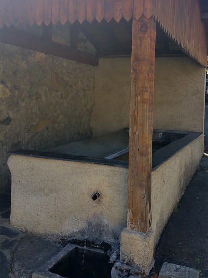 Le lavoir d'Argeles.