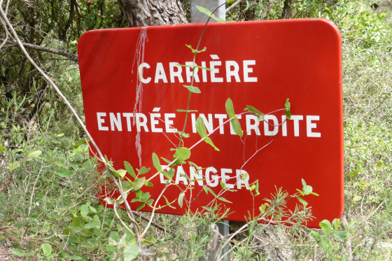 le long de carri&eacute;re