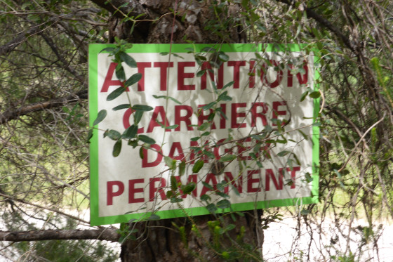 le long de carriére