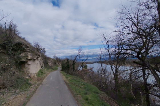 le long de l'Is&egrave;re