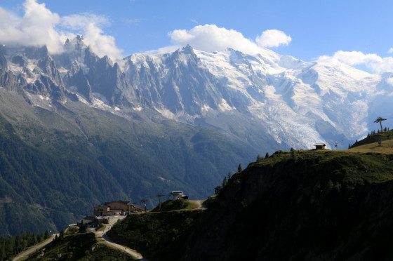Le Massif du Mont-Blanc et Flégère