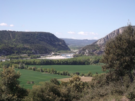 Le méandre de la Durance