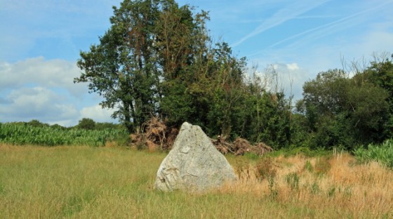 Le menhir de la Crulière