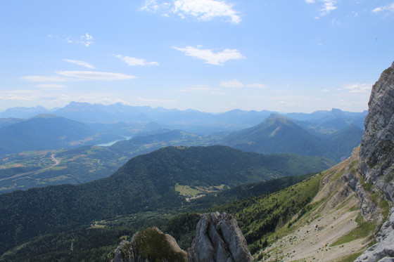 le mont aiguille depuis le pas de l\'oeille