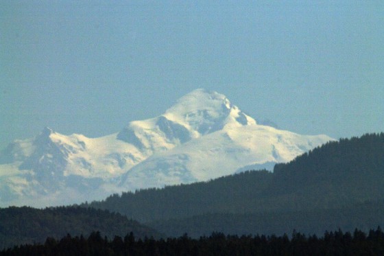 Le Mont Blanc depuis le Pic de l\'Aigle
