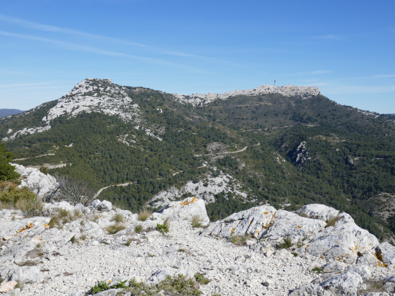 Le mont Caume